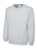 Branded Ladies Deluxe Crew Neck Sweatshirt