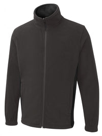 Uneek Two Tone Full Zip Fleece Jacket