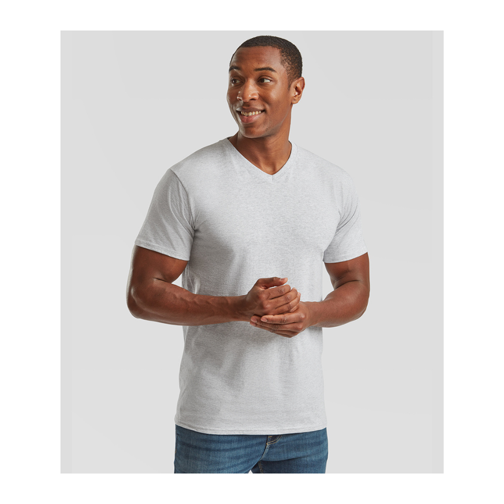 Fruit of the Loom V Neck Value T-Shirt