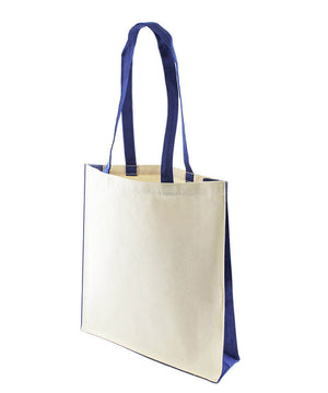 10oz Canvas Bag with Dyed Gussets - Kuku