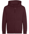 AWDis Kids Zoodie Burgundy
