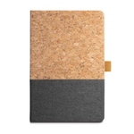 Klee A5 Cork and Linen Notebook Blue