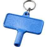 Branded Largo plastic radiator key with keychain
