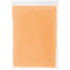 Branded Ziva disposable rain poncho with storage pouch