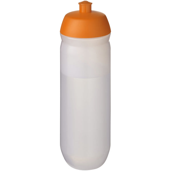 Branded HydroFlex™ Clear 750 ml squeezy sport bottle