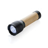 Branded Lucid 1W RCS certified recycled plastic & bamboo torch