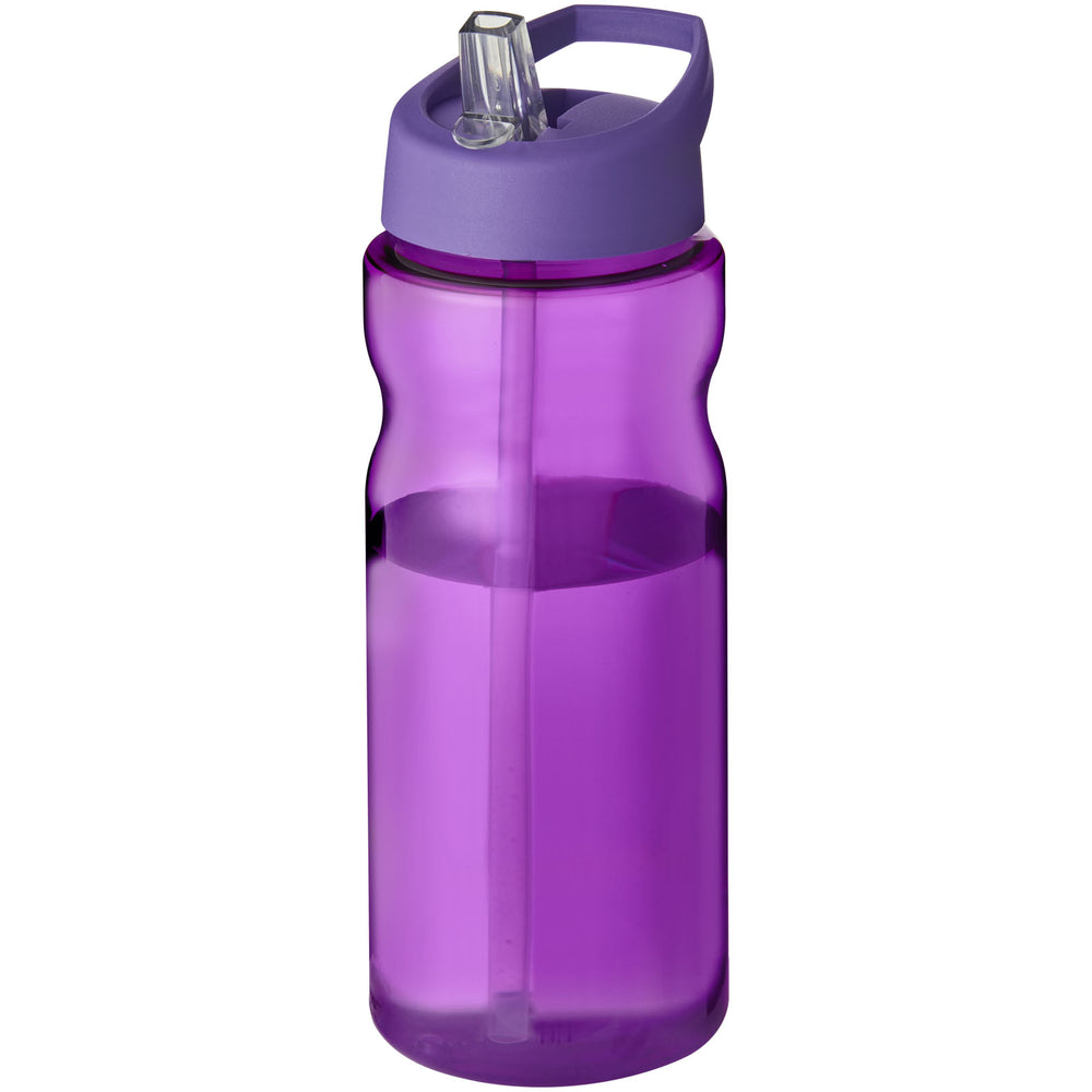 Branded H2O Active® Eco Base 650 ml spout lid sport bottle