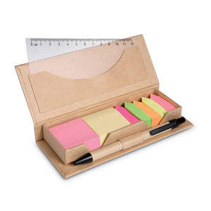 Recycled sticky Memo set