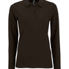 SOL'S Ladies Perfect Long Sleeve Piqué Polo Shirt