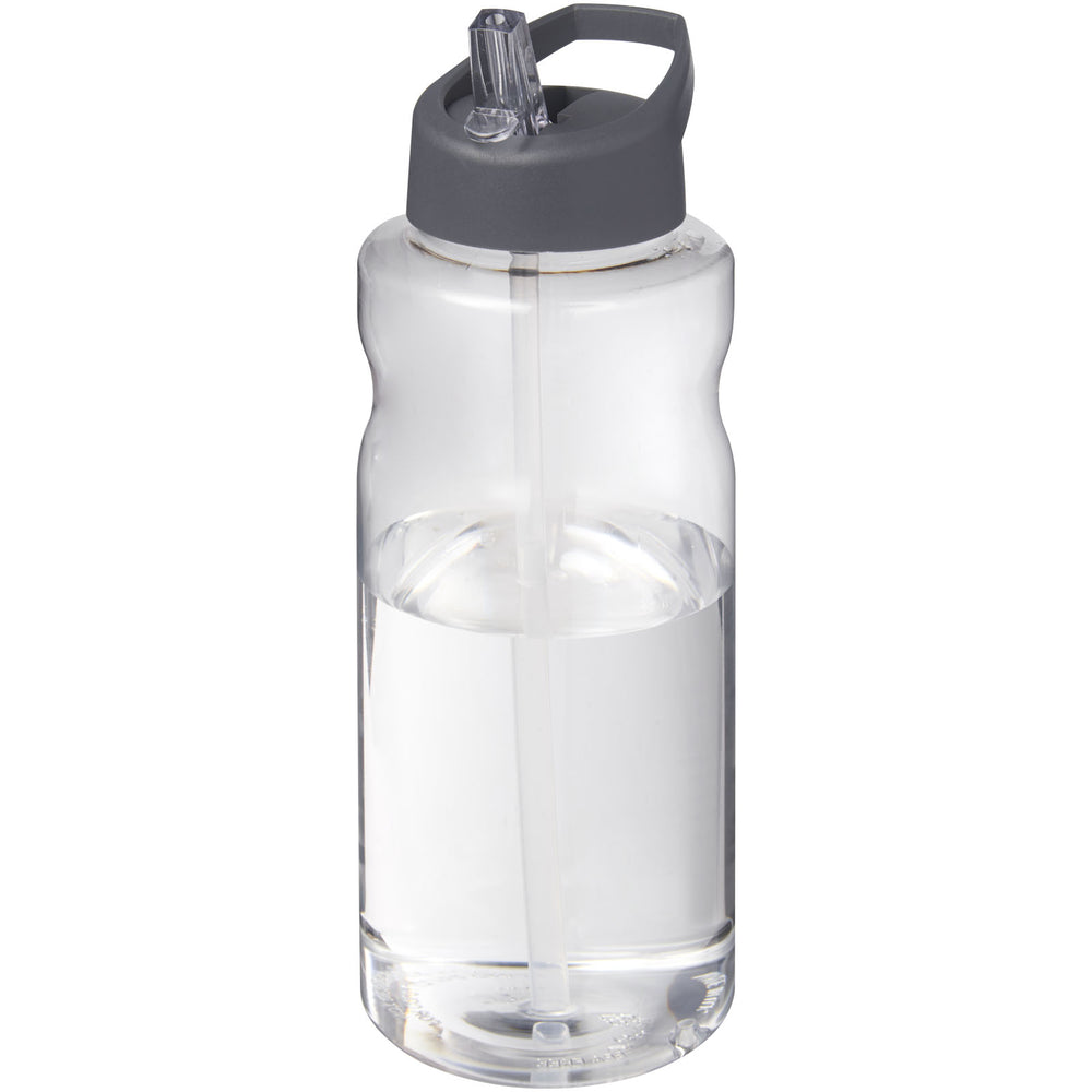 Branded H2O Active® Big Base 1 litre spout lid sport bottle