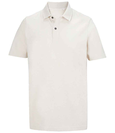 NEOBLU Unisex Orel Piqué Polo Shirt Dusty Beige