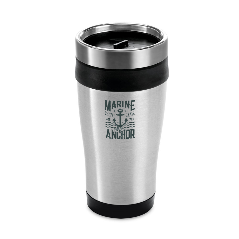 BATUM. 420 mL stainless steel and PP travel cup