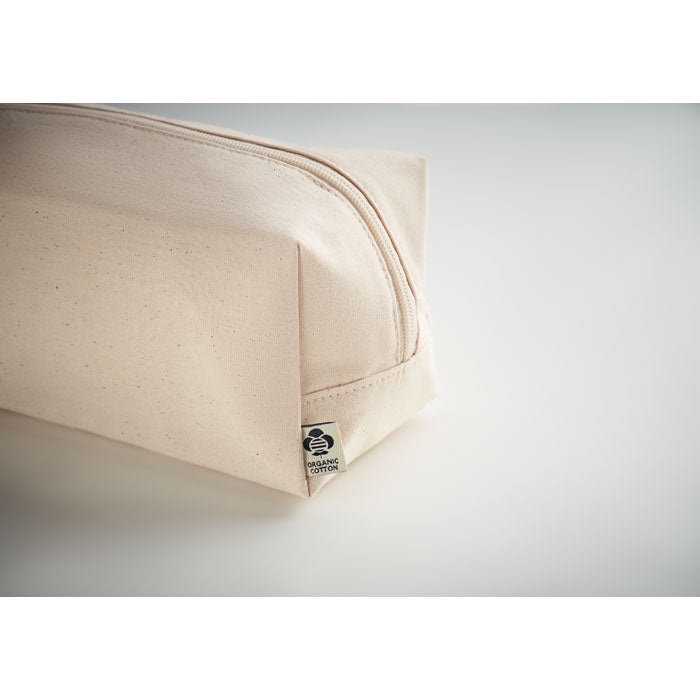 Branded Canvas cosmetic bag 220 gr/m²