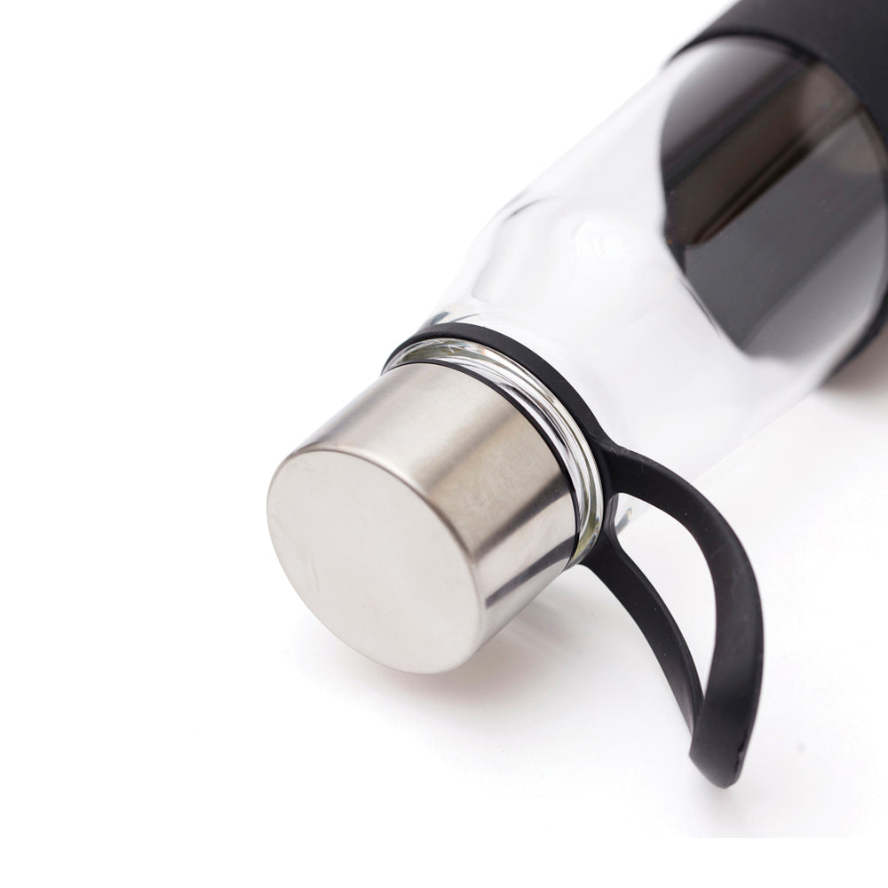 Branded VINGA Lean Glass Water Bottle