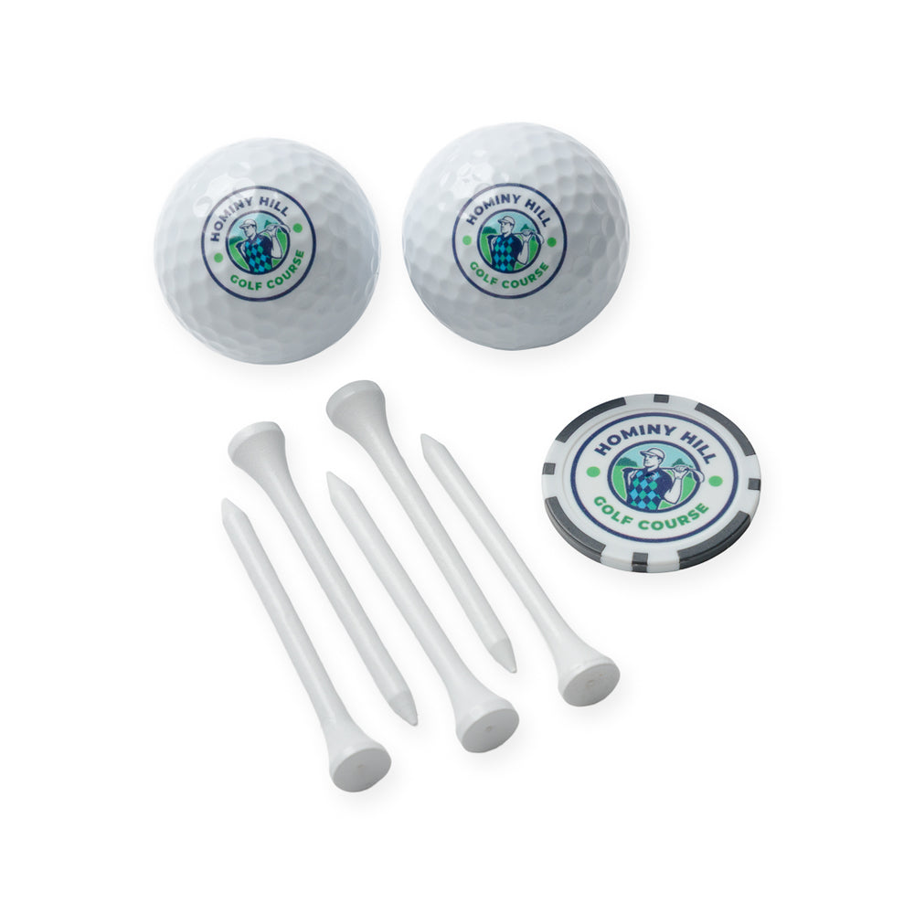 Golf Ball & Tee Set