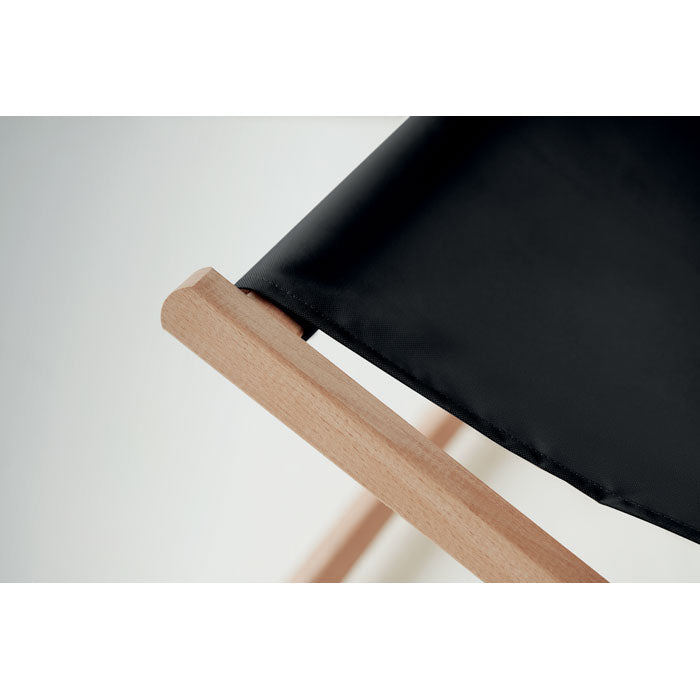 Branded Beach chair in wood