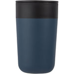Branded Nordia 400 ml double-wall recycled mug