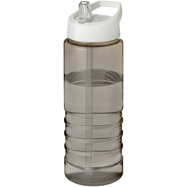 Branded H2O Active® Treble 750 ml spout lid sport bottle