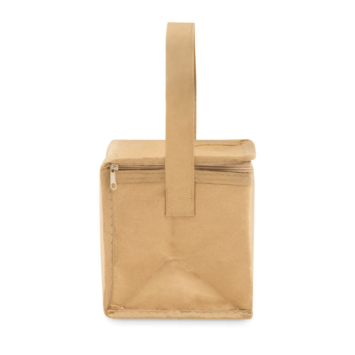 Branded 6 can woven paper cooler bag