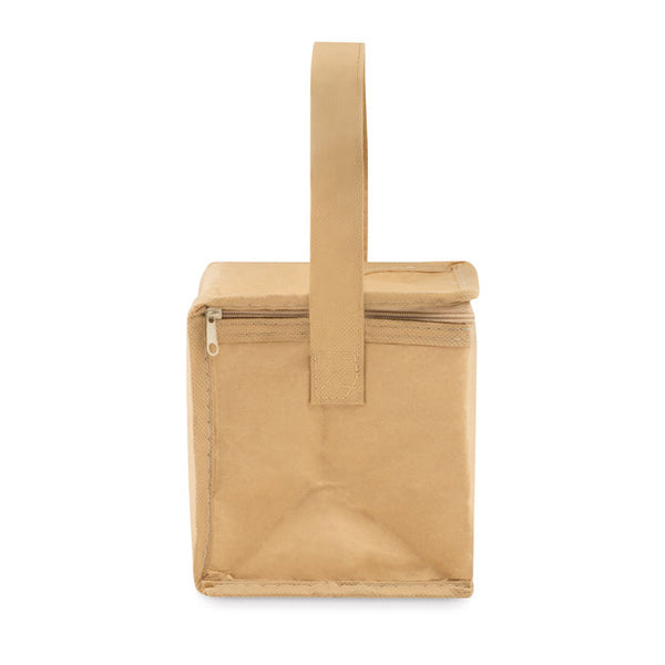 Branded 6 can woven paper cooler bag