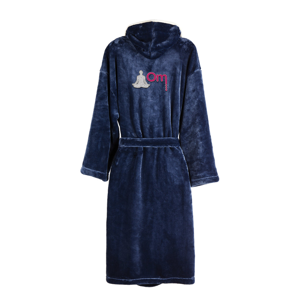 Branded VINGA Louis luxury plush GRS RPET robe size S-M