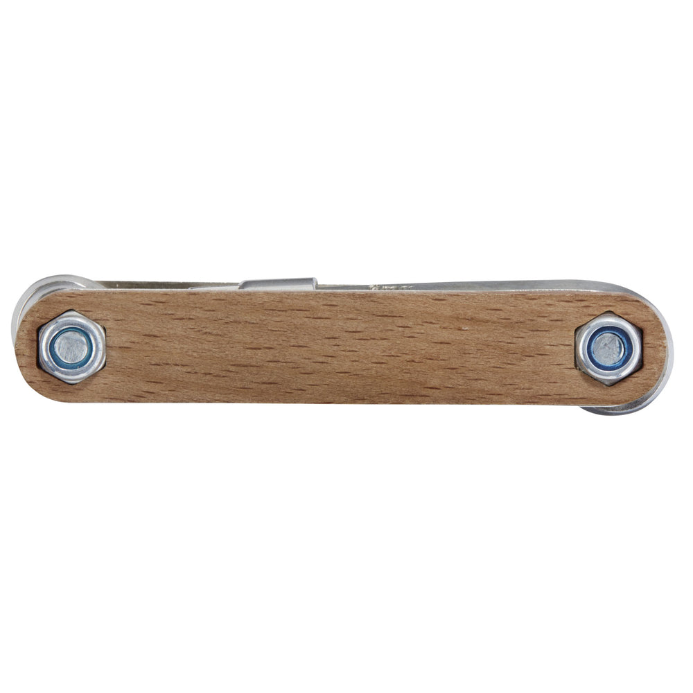 Branded Fixie 8-function wooden bicycle multi-tool