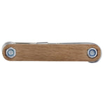Branded Fixie 8-function wooden bicycle multi-tool