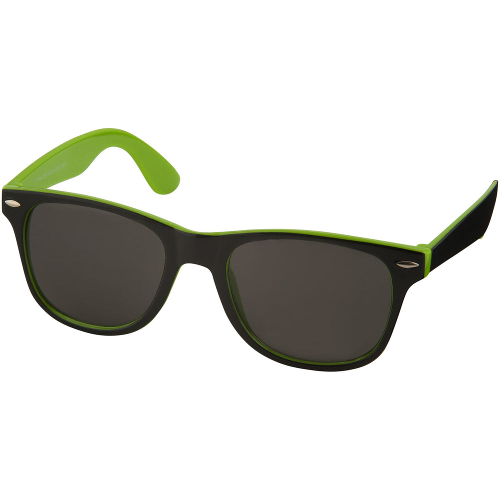 Branded Sun Ray sunglasses with two coloured tones