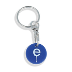 Recycled Old Trolley Coin Keyring