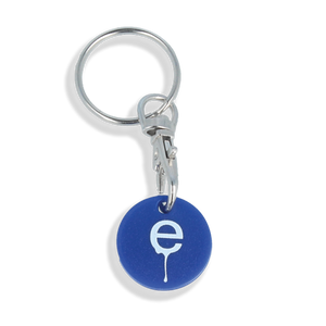 Recycled Old Trolley Coin Keyring