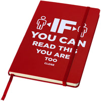 Classic A5 hard cover notebook