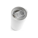 SLIDER. Stainless steel travel cup 380 mL