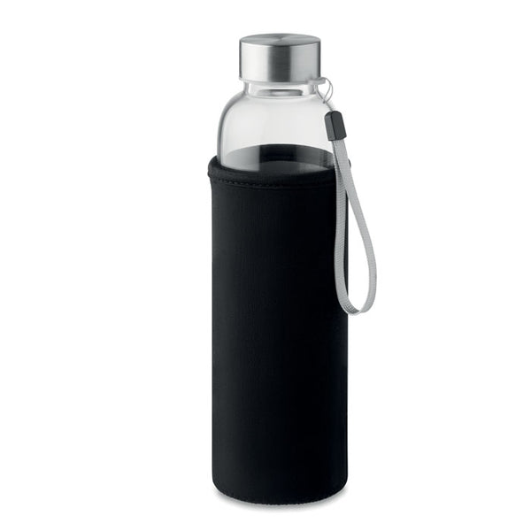 Branded Single wall glass bottle 500ml