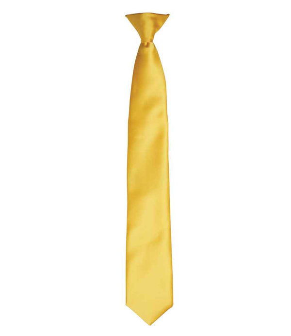 Premier 'Colours' Satin Clip Tie