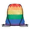 Branded Rainbow RPET drawstring bag