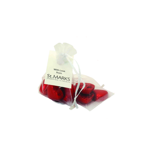 Organza Bag of Chocolate Hearts