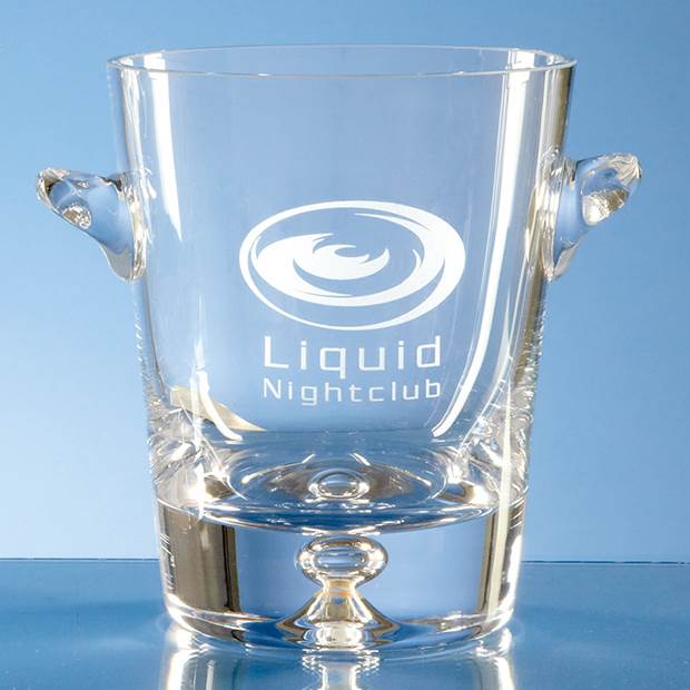 Branded 0.8ltr Handmade Bubble Base Ice Bucket
