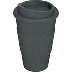 Branded Americano® 350 ml insulated tumbler with grip