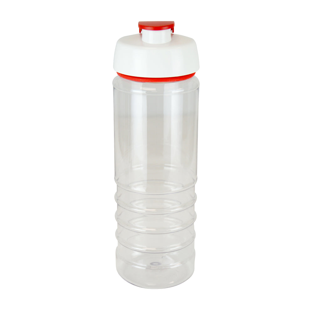 Branded Renzo 750ml Tritan Sports Bottle with flip up lid