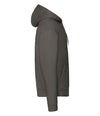 Fruit of the Loom Premium Zip Hooded Sweatshirt Charcoal
