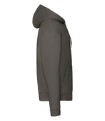 Fruit of the Loom Premium Zip Hooded Sweatshirt Charcoal