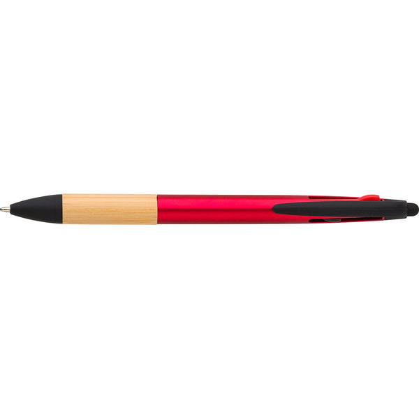 Branded Hewitts Bamboo ballpen (3 colour and stylus)