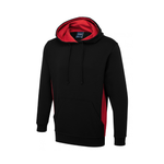 Uneek Two Tone Hooded Sweatshirt