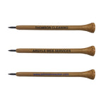 Golfer's Bamboo Golf Tee Pencil - 80mm x 7mm