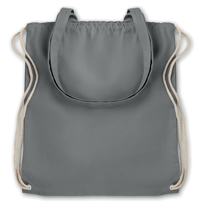 Branded 220gr/m² canvas 2 function bag