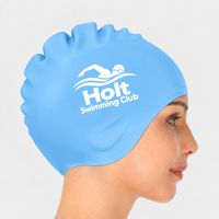 Logo Branded Silicone Swimming Hat