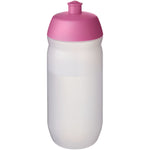 Branded HydroFlex™ Clear 500 ml squeezy sport bottle