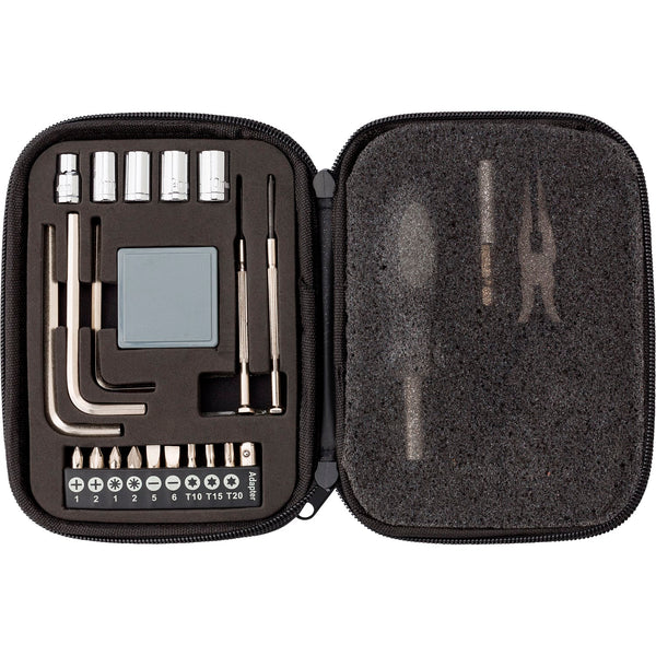 Branded Fattening Tool set in leather case (24pc)