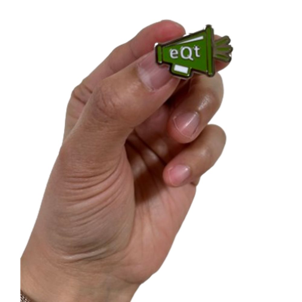 Hard Enamel Pin Badge in Silver - 30mm