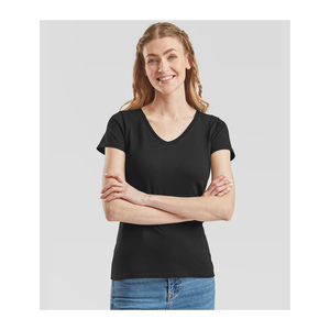 Fruit of the Loom Lady Fit Value V Neck T-Shirt